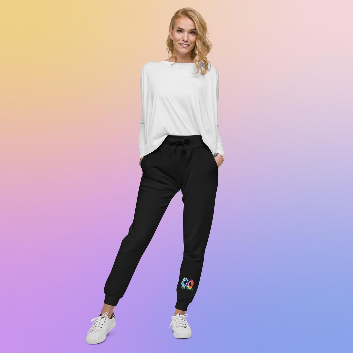 Autism Acceptance - Unisex fleece sweatpants