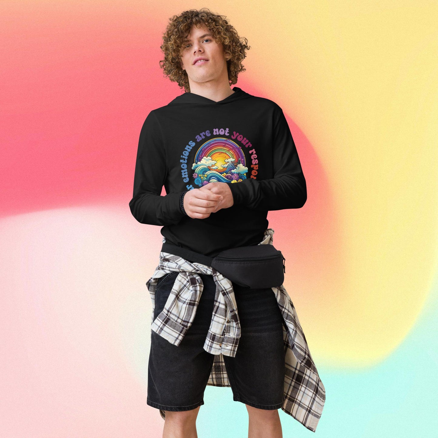 Their emotions are not your responsibility - Hooded long-sleeve tee