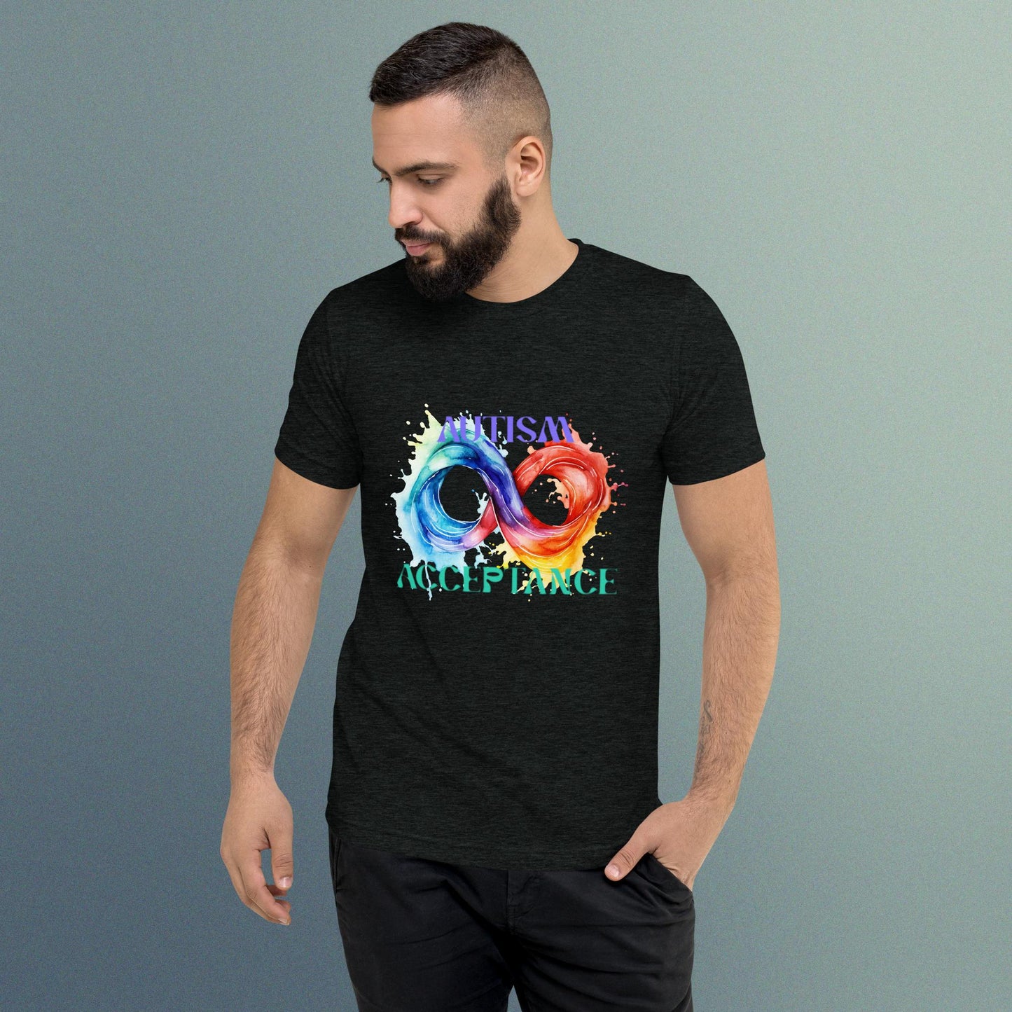 Autism Acceptance - Short sleeve t-shirt