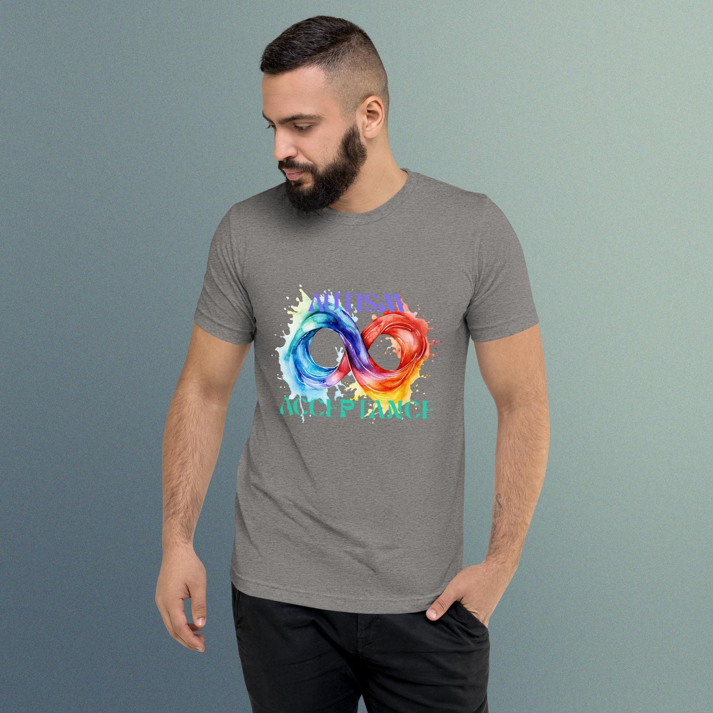 Autism Acceptance - Short sleeve t-shirt